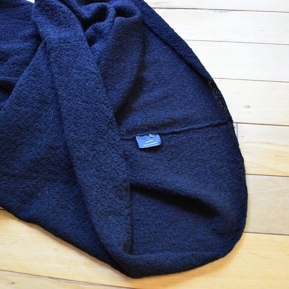 Eileen Fisher Black Washable Wool Crepe Dress size XS black - Picture 4 of 5